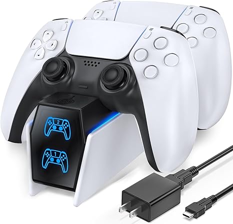 the OIVO PS5 controller charger