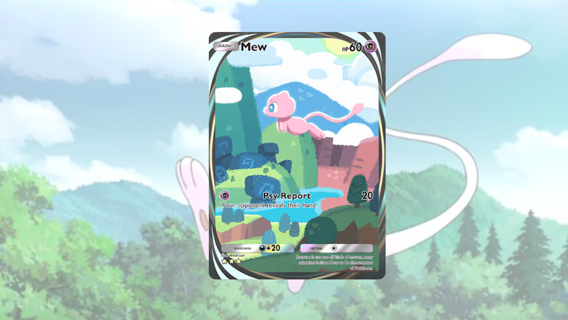 An image of Mew in Pokemon TCG Pocket