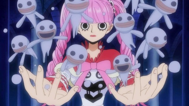 Perona and her negative hollows in One Piece