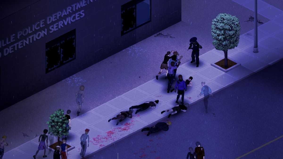 A snapshot of Project Zomboid gameplay, which features similar survival mechanics to Stalker 2. 