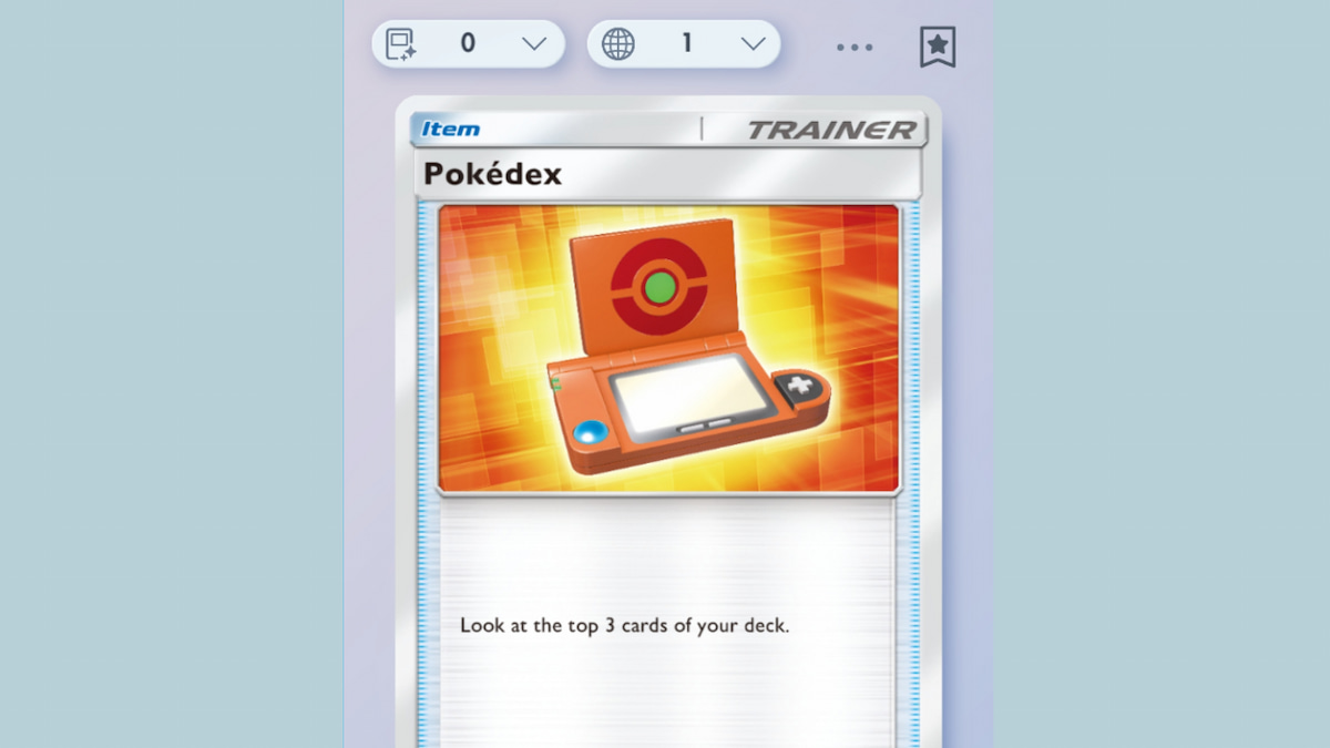 Pokedex Item card