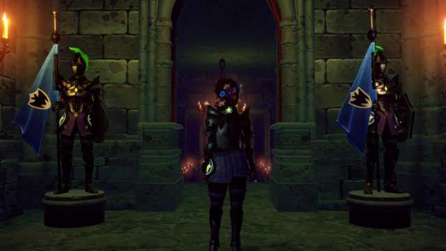 Disney Dreamlight Valley knights in entrance