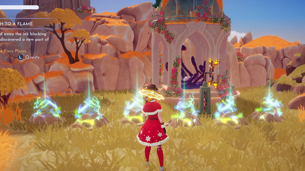 Disney Dreamlight Valley Fiery Plains Trial