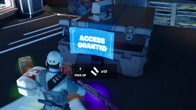 Fortnite Henchman Chest access panel