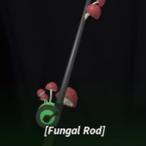 Fungal rod in the Fisch Roblox experience