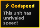 Godspeed trait in Anime Realms