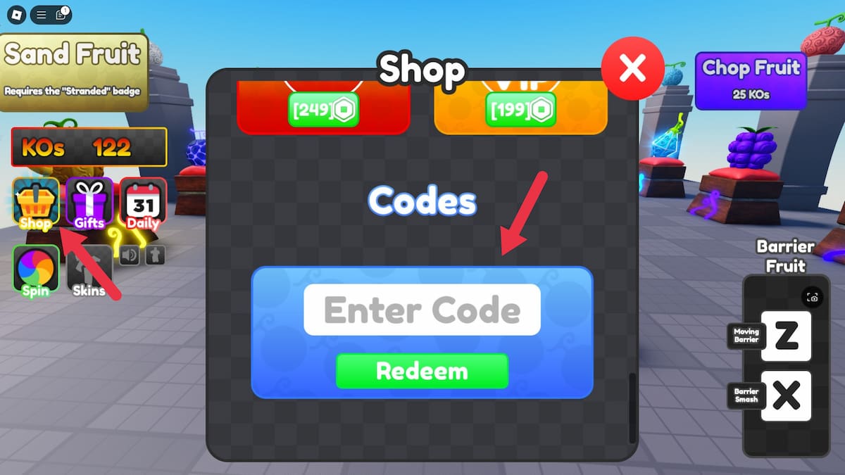 How to redeem Fruit Fight codes