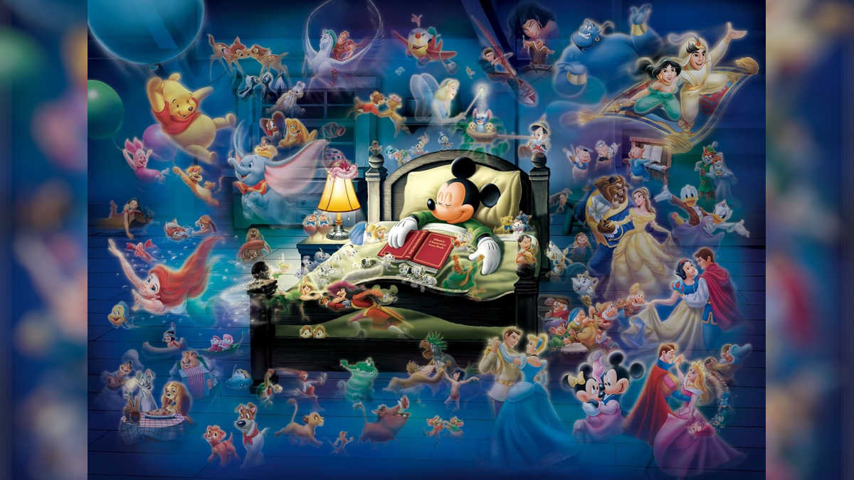 Mickey's Dream Fantasy puzzle