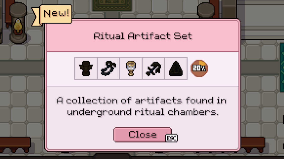 Ritual Artifact Set in Fields of Mistria