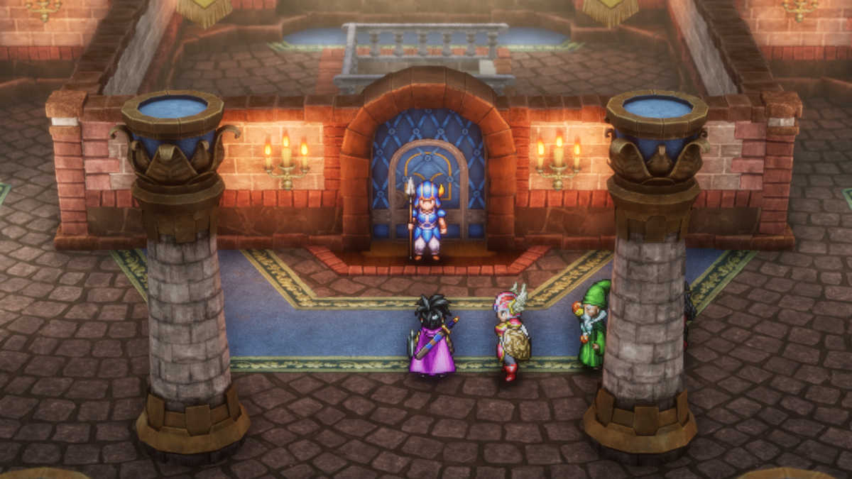 Romaria Outpost in Dragon Quest 3