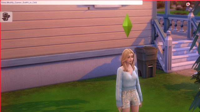 The career outfit cheat in The Sims 4