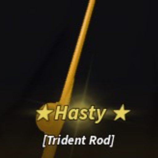 Trident rod in the Fisch Roblox experience