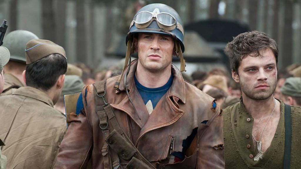 Captain America, as seen in The First Avenger.