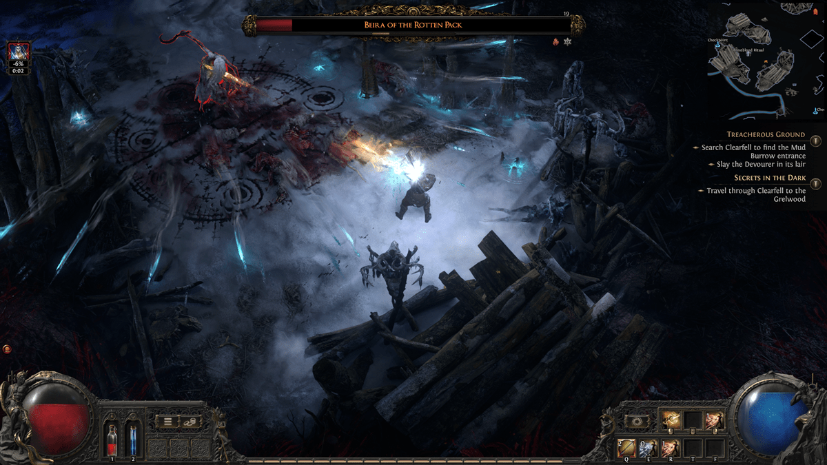 Path of Exile 2 Beira of the Rotten Pack boss