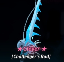 An image of the Challenger's Rod from Fisch