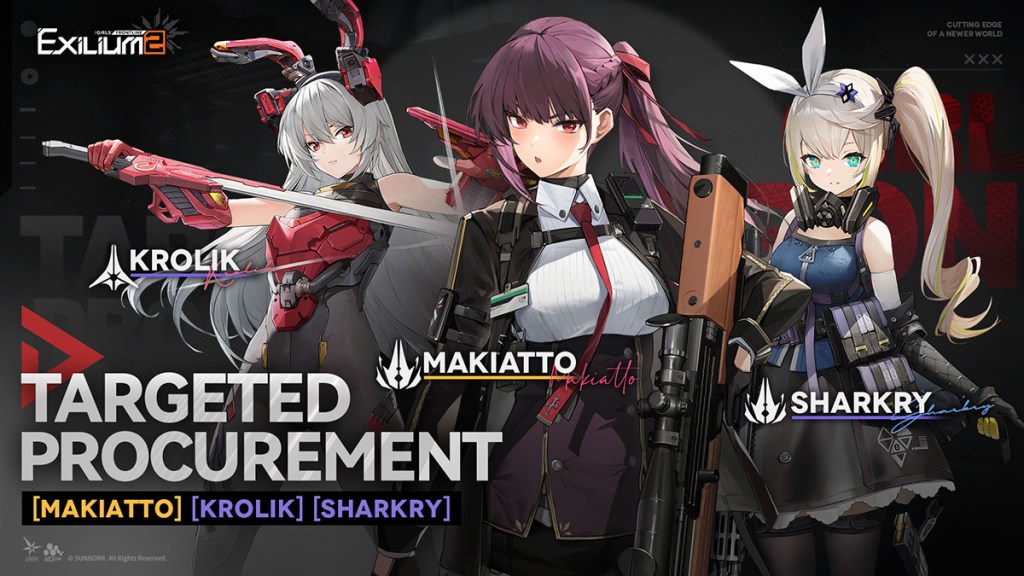 The Makiatto banner in Girls' Frontline 2.