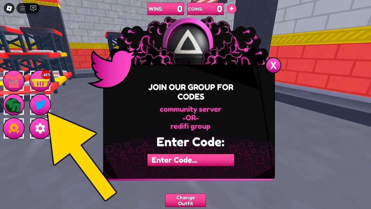 How to redeem Squid Game X codes.