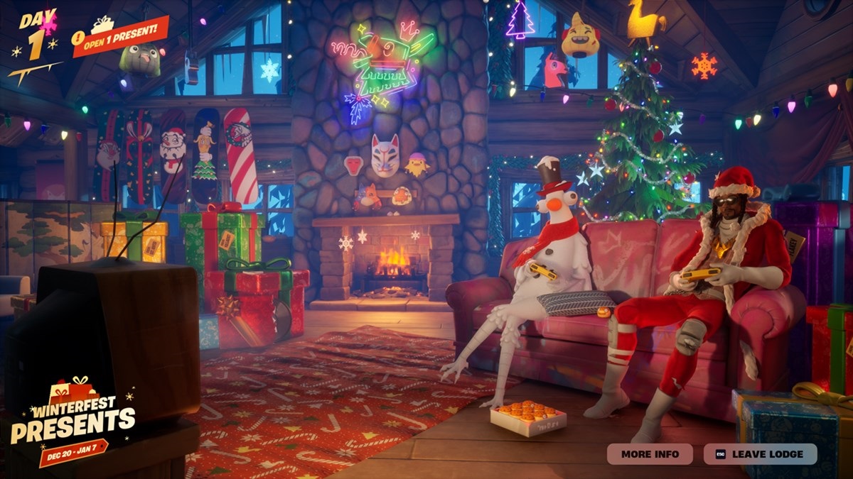 How to fix no presents in Fortnite Winterfest