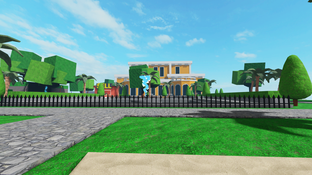 Mansion Island from GO FISHING Roblox