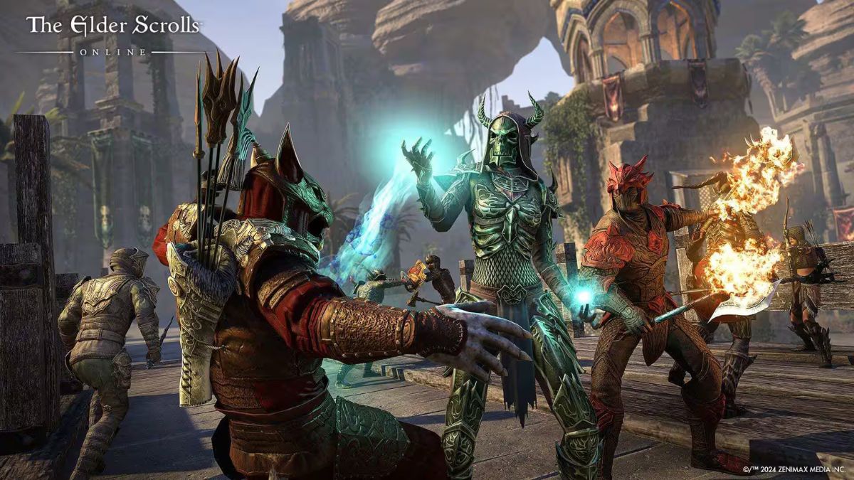 Official promotional image of The Elder Scrolls Online.