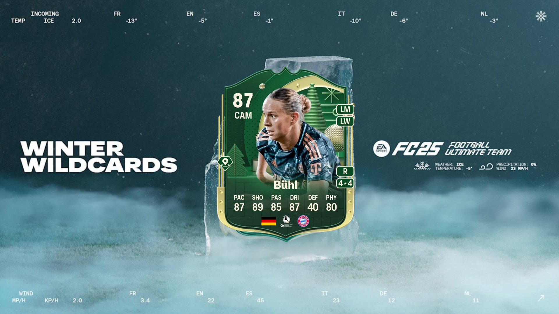 EA FC 25 Winter Wildcards Play 2 objective rewards