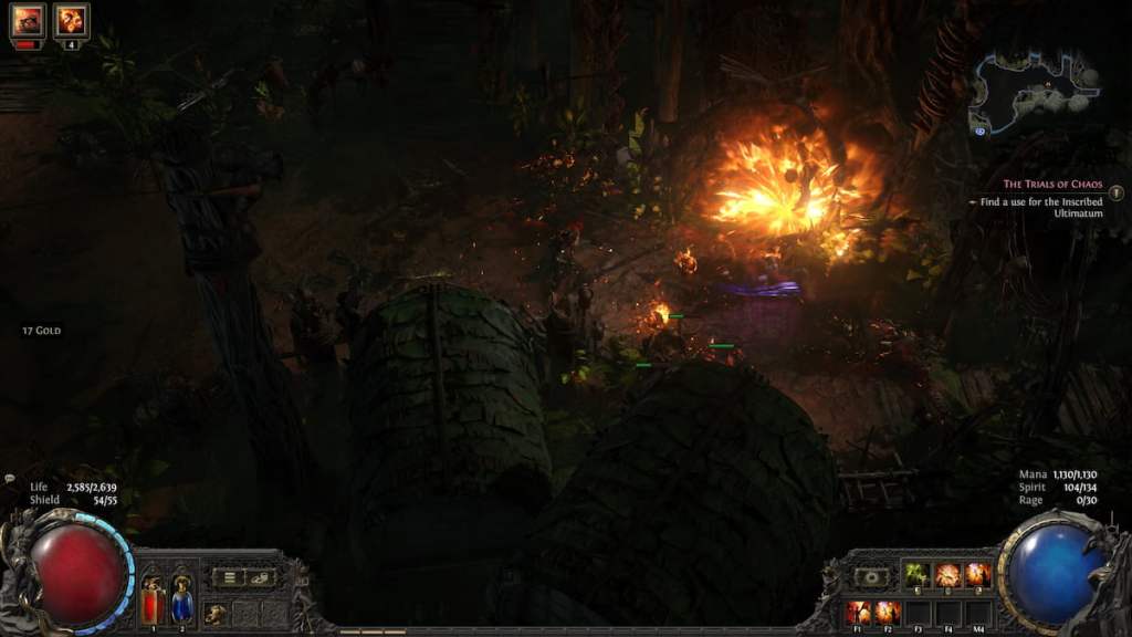 Essence Drain spell in Path of Exile 2