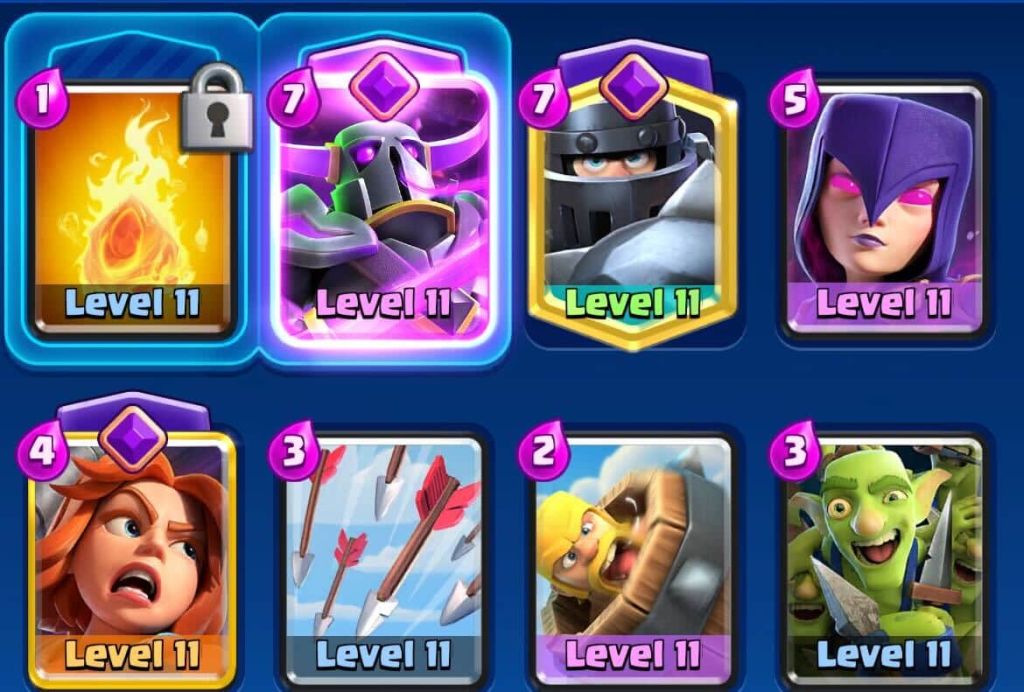 Pekka Evo Valk Witch deck in Clash Royale