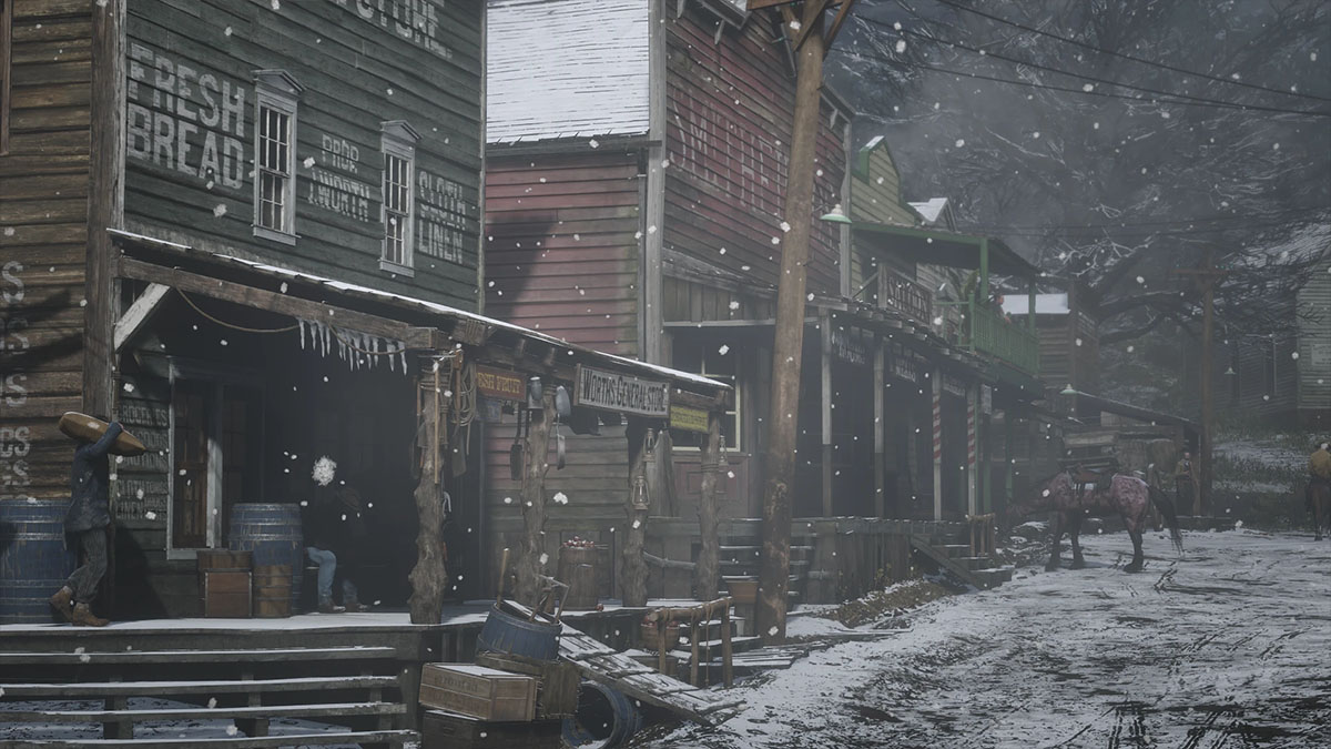 Snowy Valentine in Red Dead Redemption 2