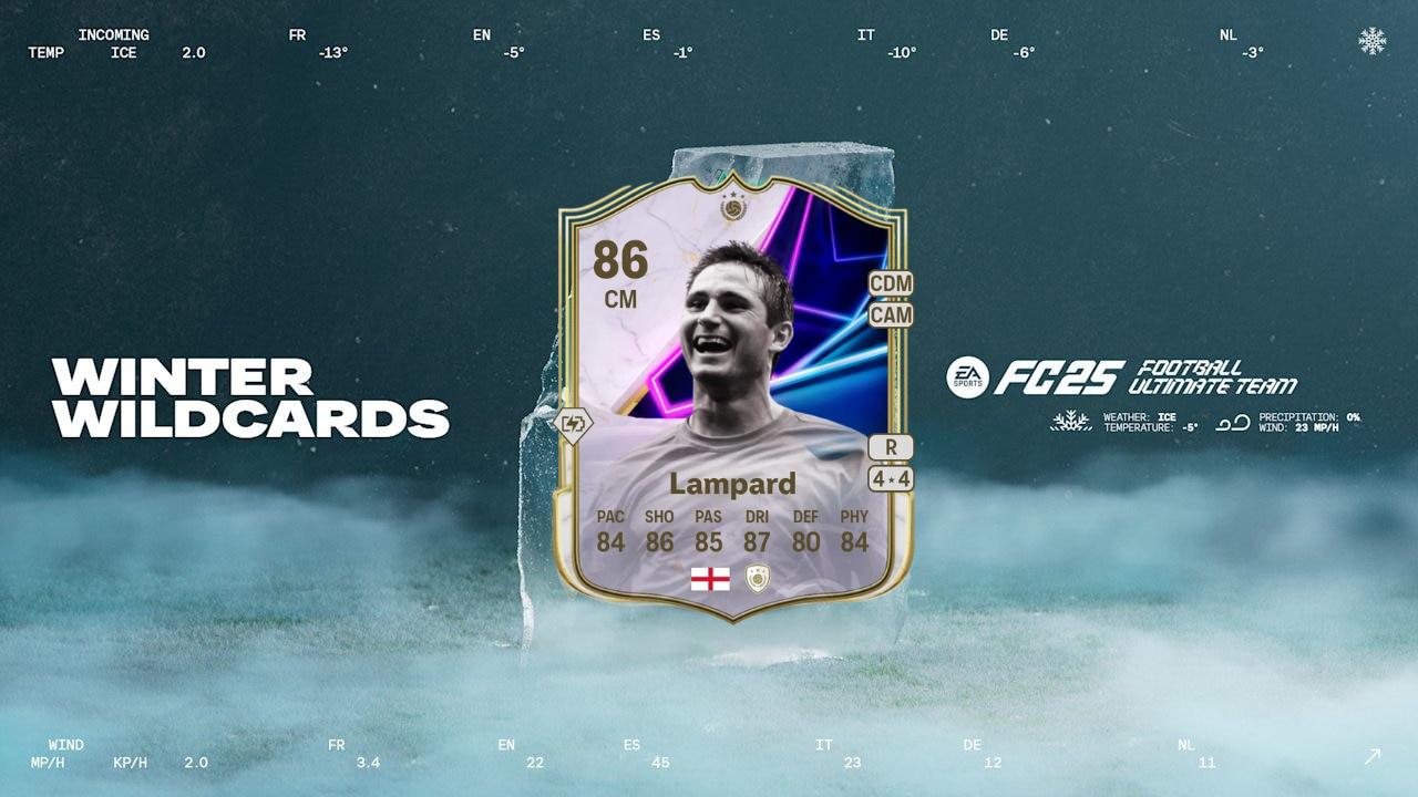 EA FC 25 Frank Lampard On This Day Icon SBC solutions