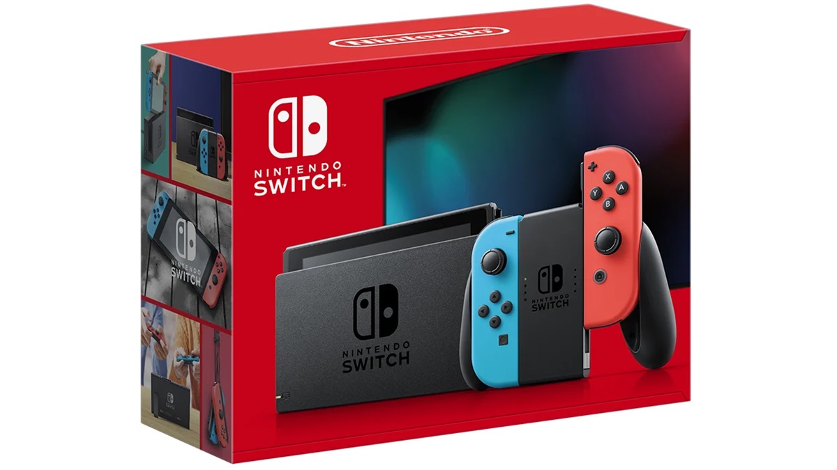 A box for the Nintendo Switch