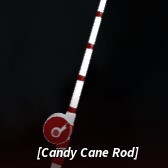 Candy Cane Rod in Fisch Roblox