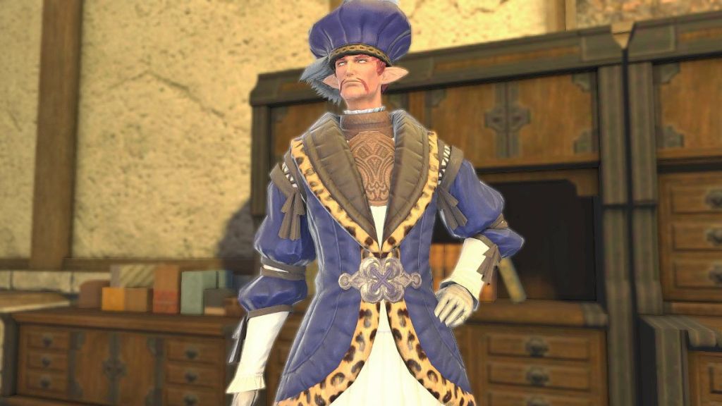 The Charlemend npc for custom deliveries in Final Fantasy XIV