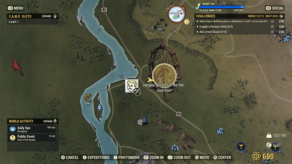 fallout 76 tyler county fairgrounds location