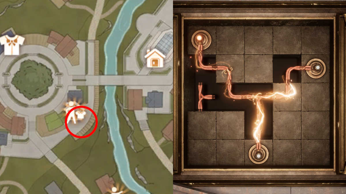 Broken street light location and solution in Infinity Nikki