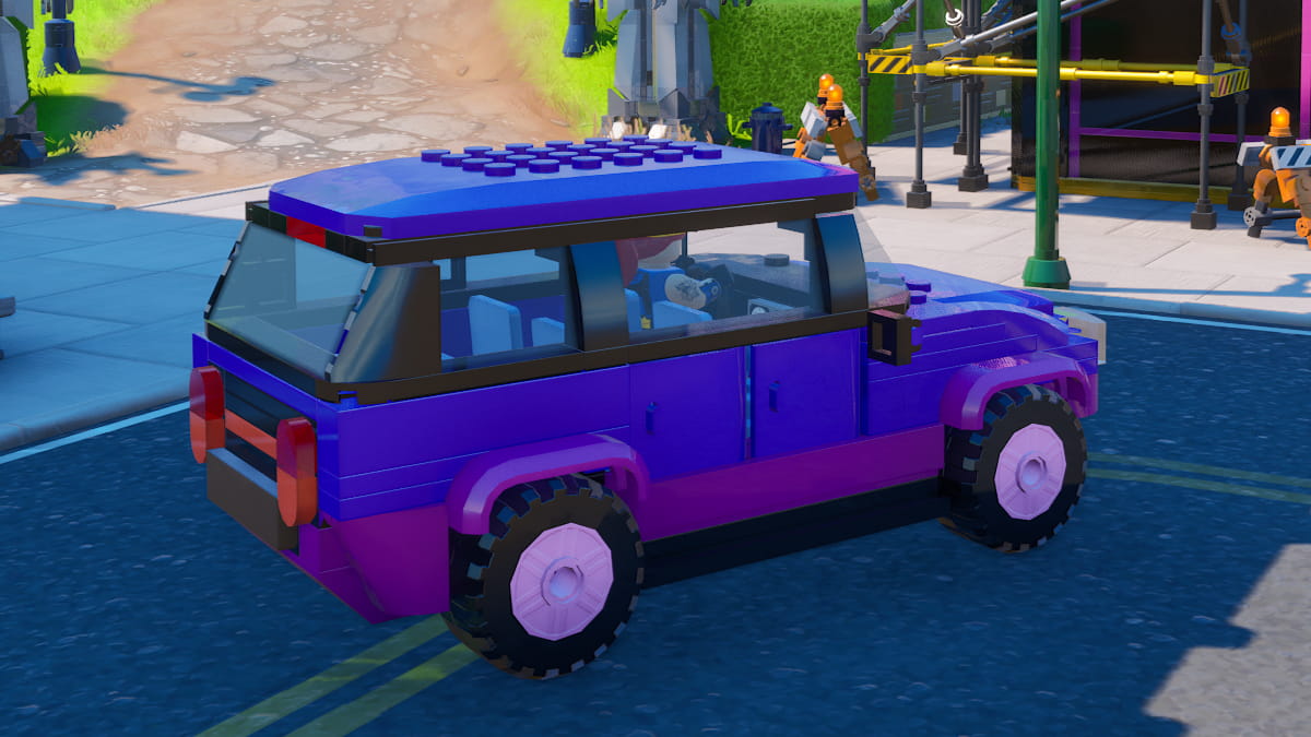 LEGO Fortnite Brick Life car