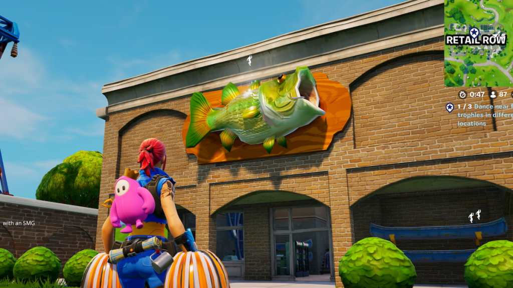 Fortnite OG fish trophy Retail Row