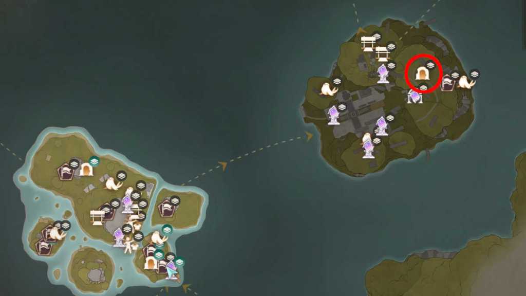 Choo-Choo Station Cavern location in Infinity Nikki