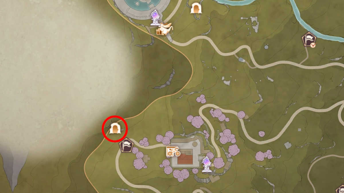 Field Base Cavern location in Infinity Nikki