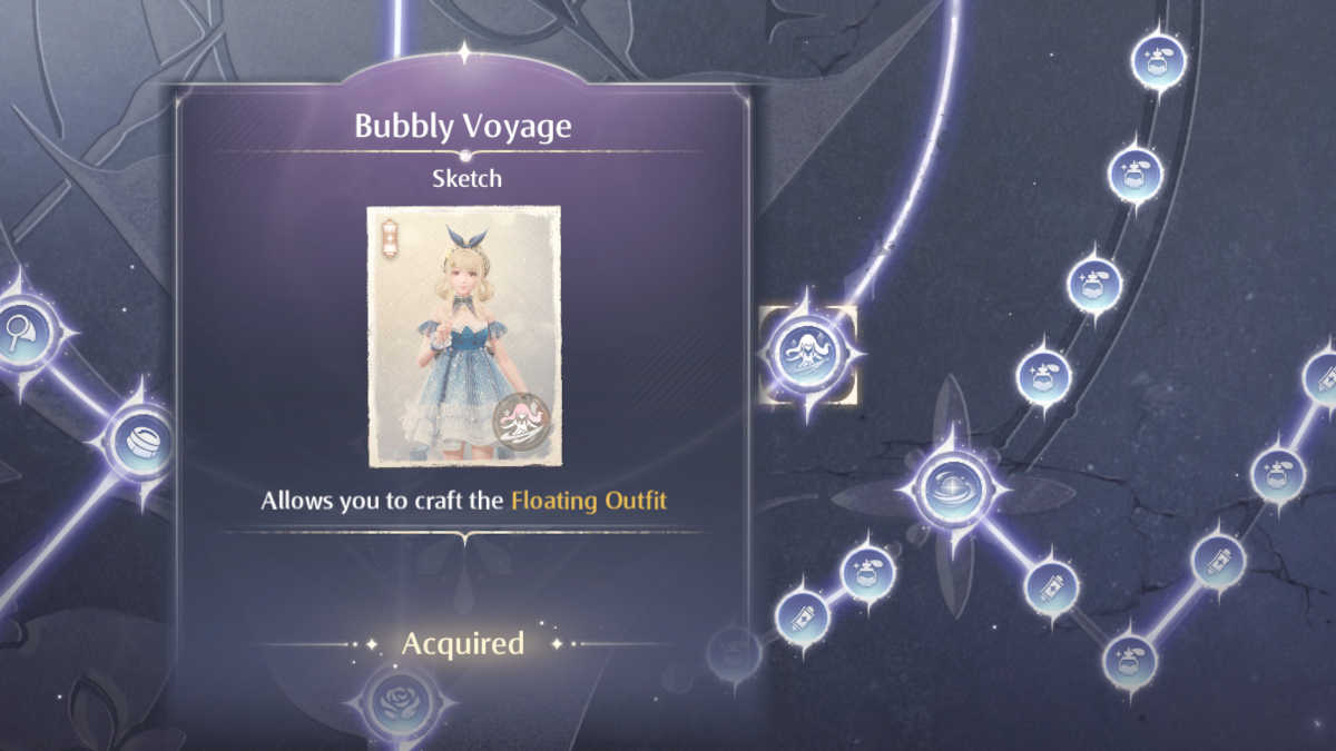 Bubbly Voyage outfit in Infinity Nikki