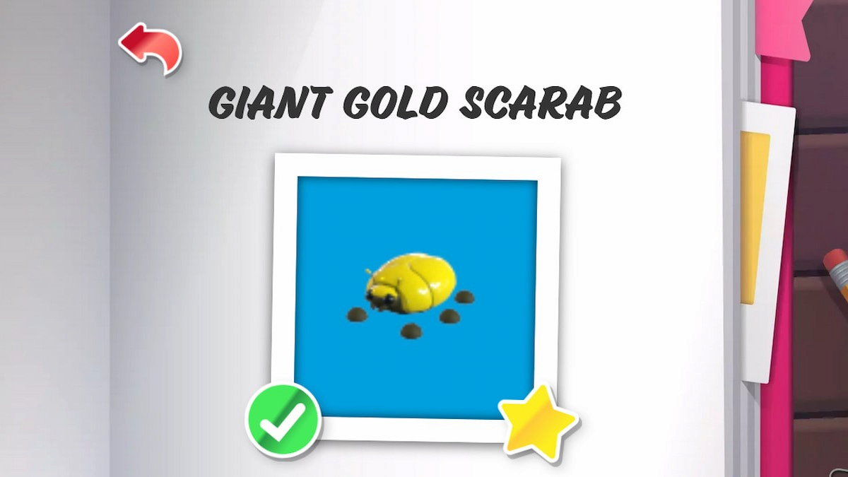 Giant Gold Scarab in Adopt Me