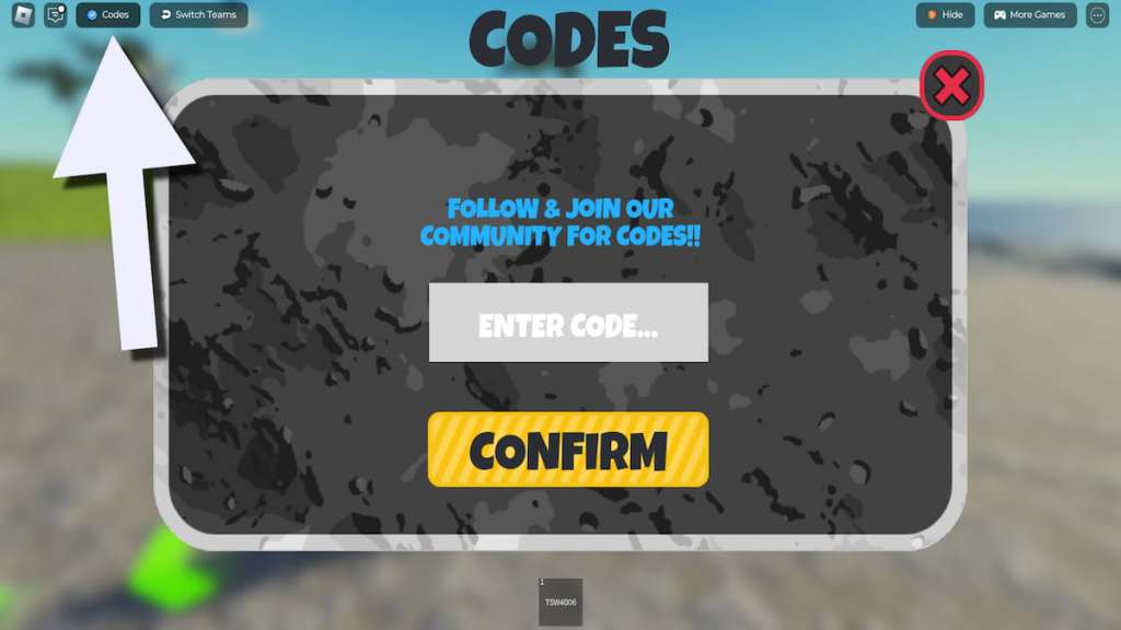 How to redeem 2 Player Military Tycoon codes.