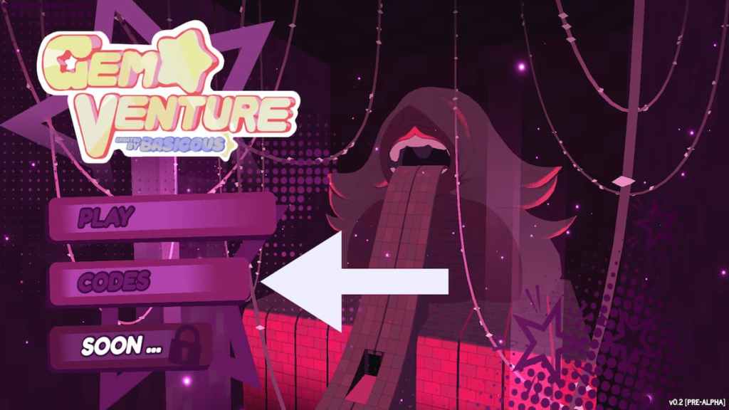 How to redeem codes in Gemventure.