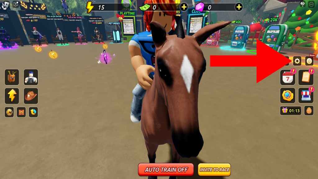 How to redeem Ultimate Horse Race codes.