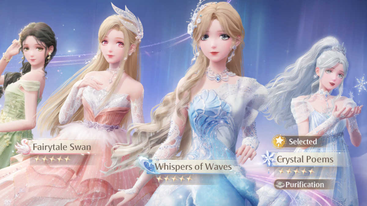 Permanent Banner outfits in Infinity Nikki