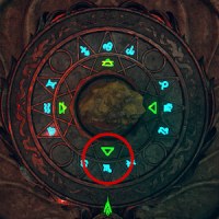 Rock with scorpion combination