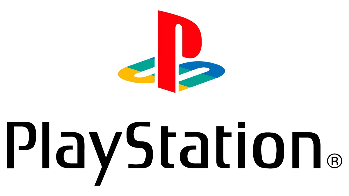 Sony PlayStation "colorful" logo on a white background.