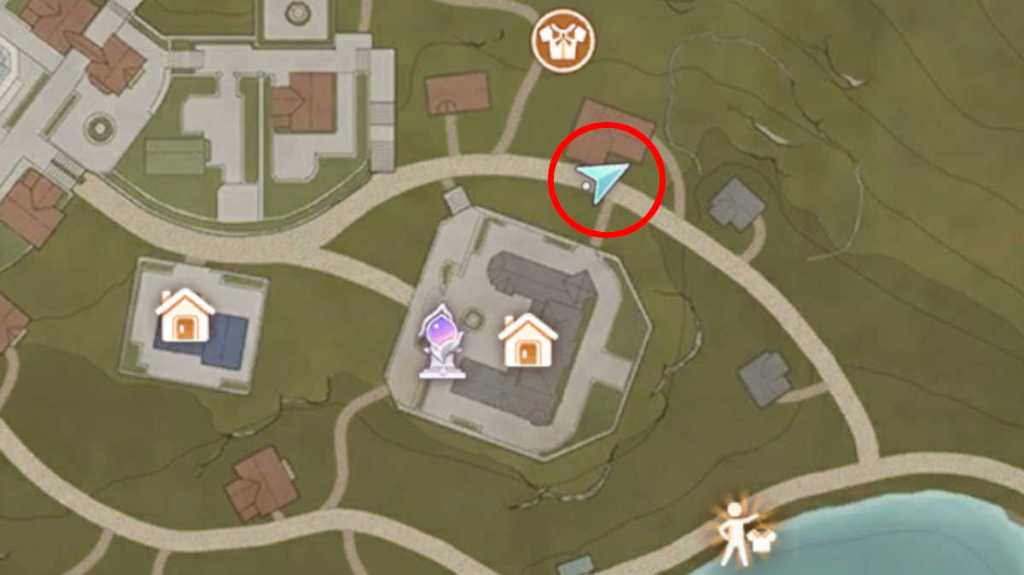 The first broken street light in Fix the Flicker in Infinity Nikki