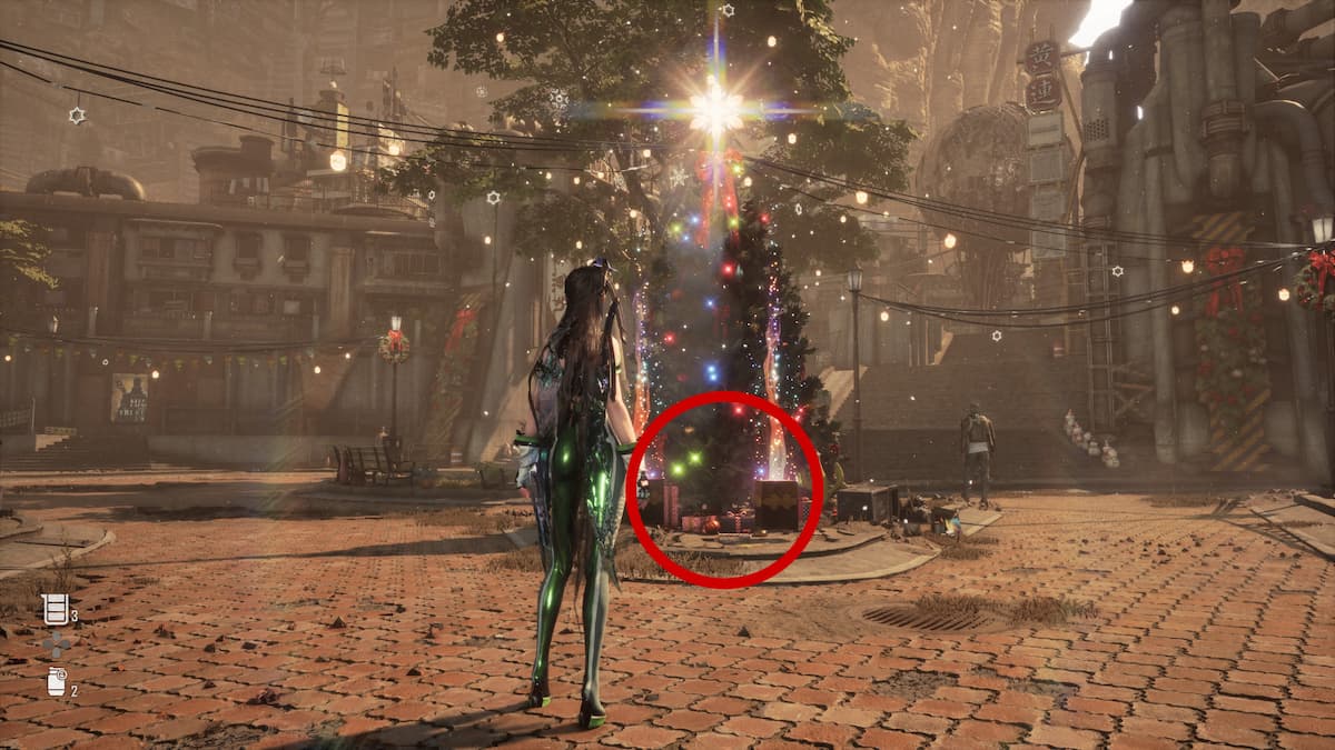 Christmas tree in Stellar Blade