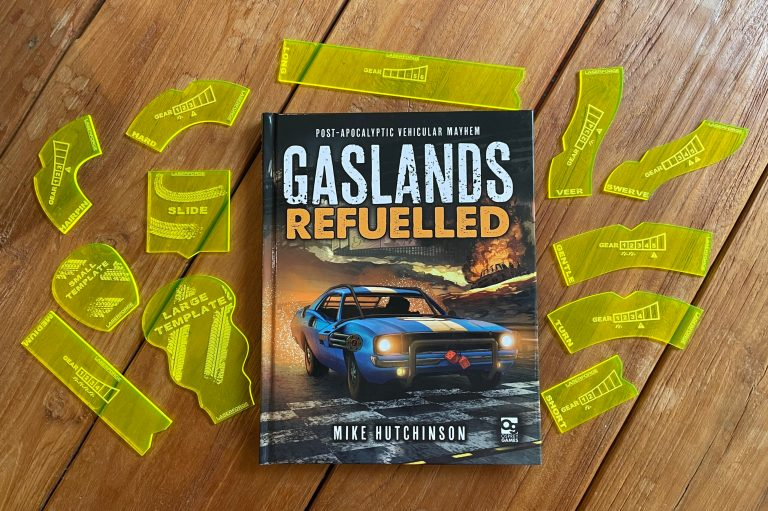Gaslands book and tokens