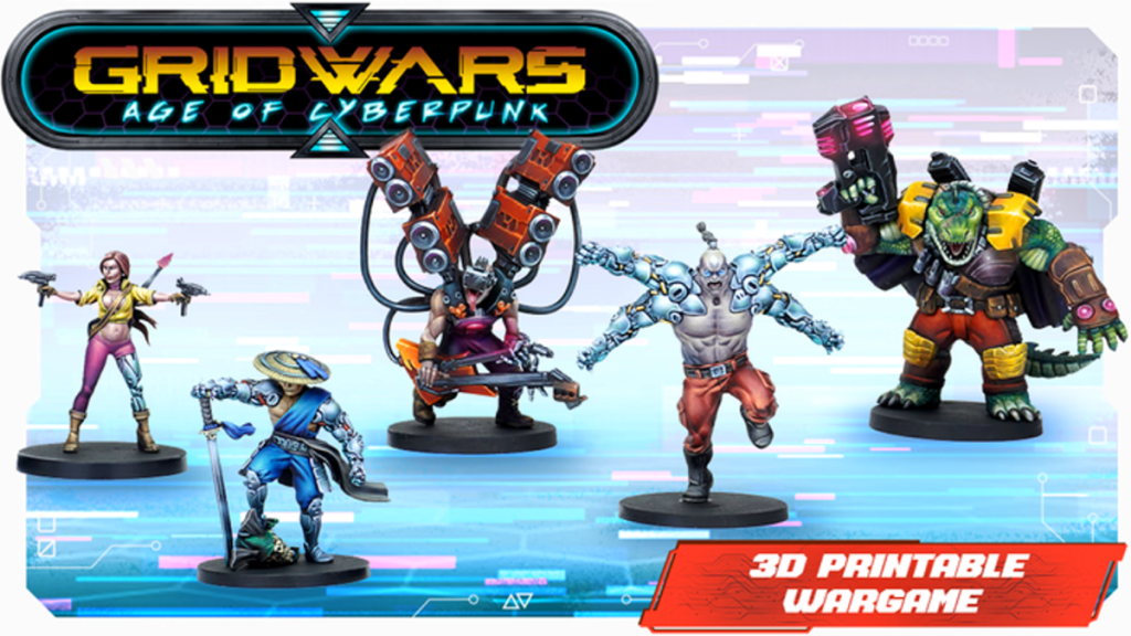 Grid Wars miniatures